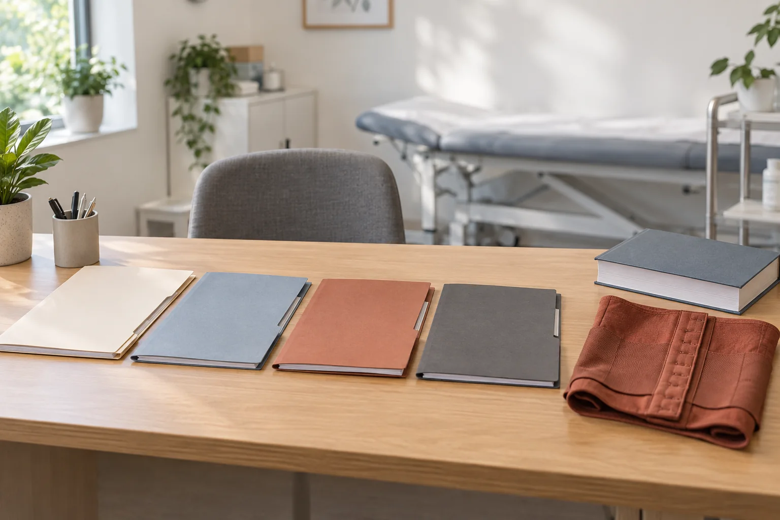 GP records, referral, specialist assessment and policy review are separate stages rather than one national booking process.